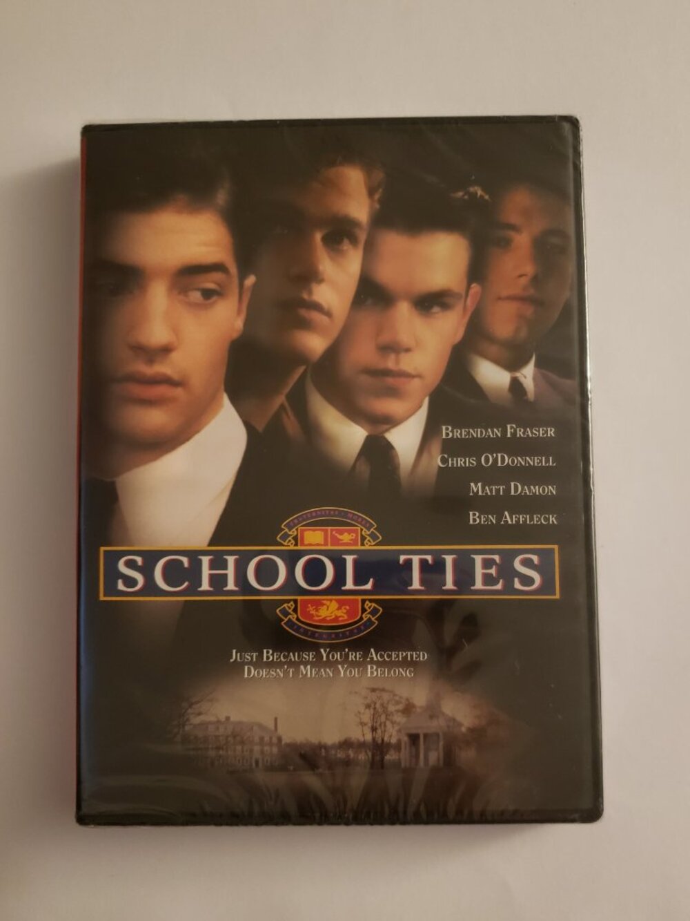 School Ties DVD Brendan Fraser Matt Damon Chris O'Donnell New Sealed